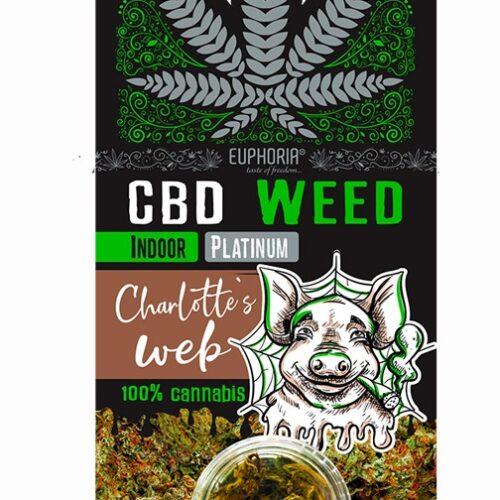 Euphoria CBD Weed Platinum Charlotte's Web