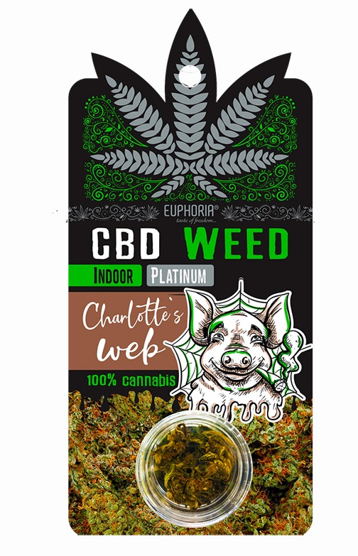 Euphoria CBD Weed Platinum Charlotte's Web