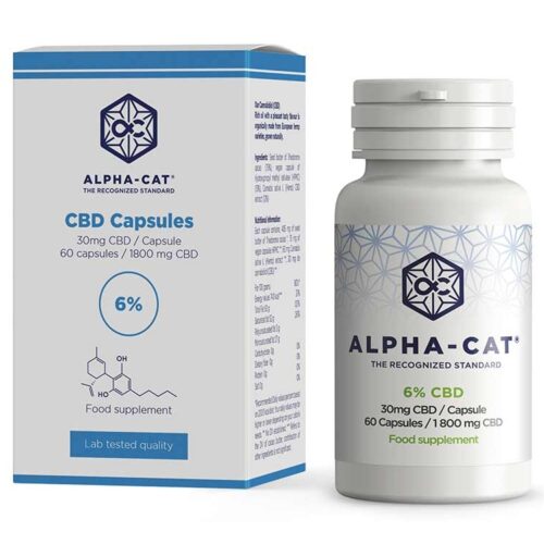 Alpha-CAT CBD kapszula 60x30 mg