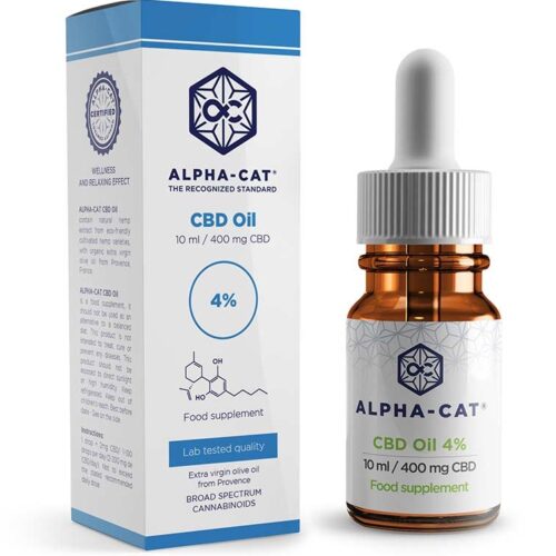 Alpha-CAT CBD olaj 4%