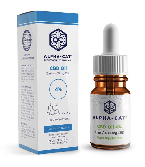 Alpha-CAT CBD olaj 4%