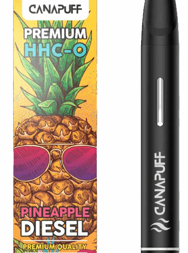 CanaPuff Ananász Diesel 96 % HHC-O - Eldobható vape toll