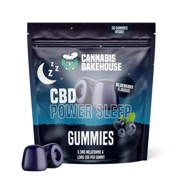 Cannabis Bakehouse CBD Power Sleep Gummies 300 mg