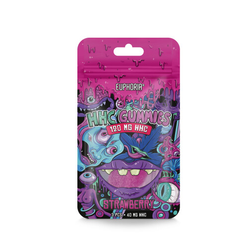 Euphoria HHC Gummies Strawberry