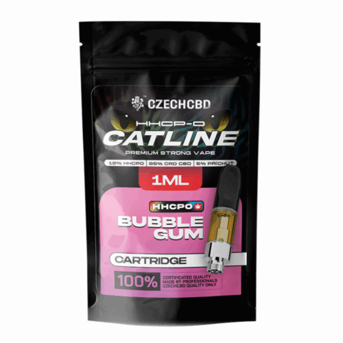 Czech CBD HHCPO patron CATline rágógumi