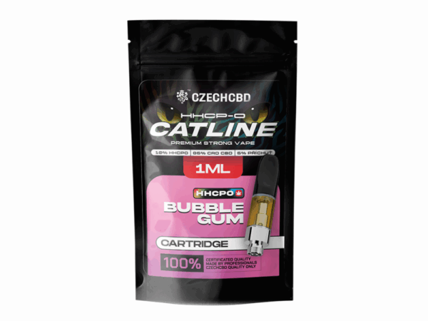 Czech CBD HHCPO patron CATline rágógumi