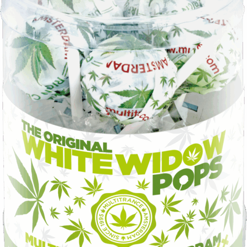 Cannabis White Widow Pops – ajándékdoboz (10 nyalóka)