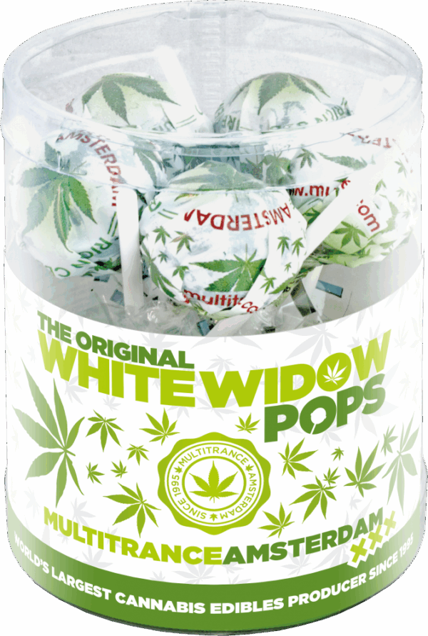 Cannabis White Widow Pops – ajándékdoboz (10 nyalóka)