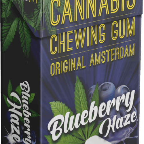 Cannabis Blueberry Haze rágógumi (cukormentes)