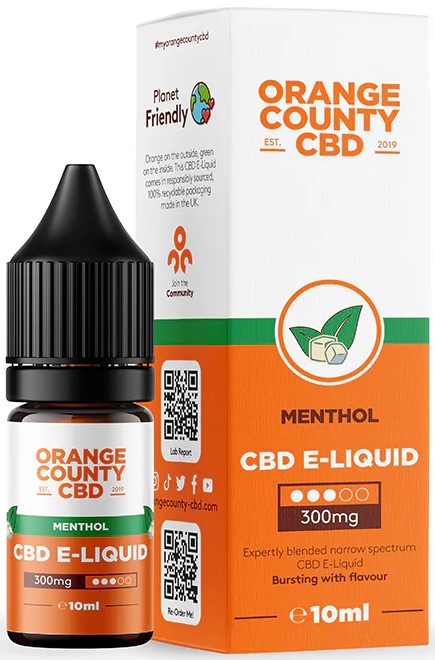 Orange County CBD E-folyékony mentol