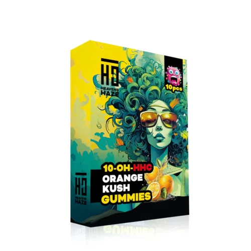 Heavens Haze 10-OH-HHC Gummies Orange Kush