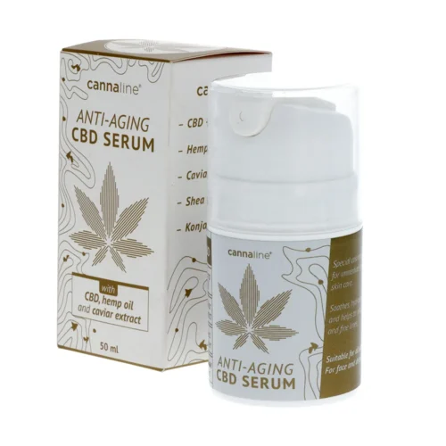 Cannaline CBD Öregedésgátló szérum kaviár kivonattal