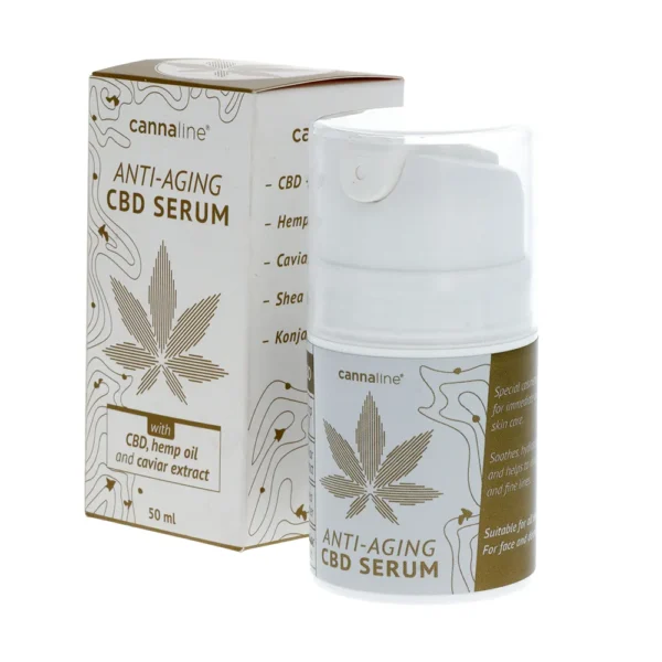 Cannaline CBD Öregedésgátló szérum kaviár kivonattal