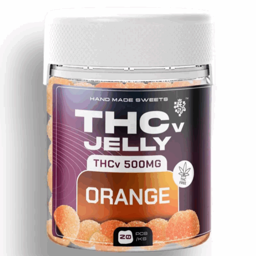 Czech CBD THCV Jelly Narancs