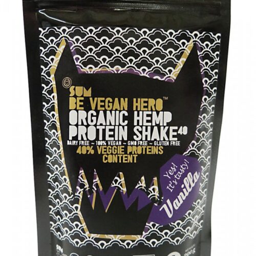 SUM Kenderfehérje turmix Be Vegan Hero Vanilla
