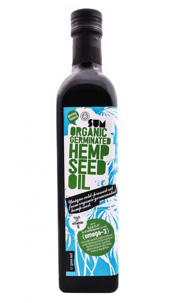 SUM Kenderolaj csíráztatott magvakból BIO 500 ml