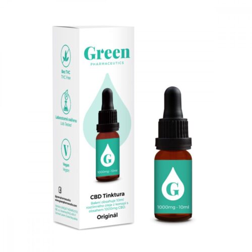 Green Pharmaceutics CBD Eredeti tinktúra - 10%