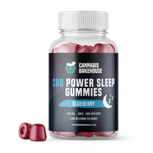 Cannabis Bakehouse CBD gumicukor + melatonin - Power Sleep