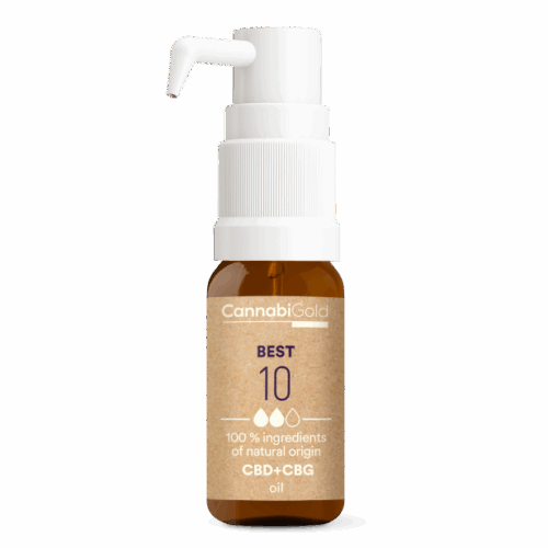 CannabiGold olaj Legjobb 10 % (9 % CBD