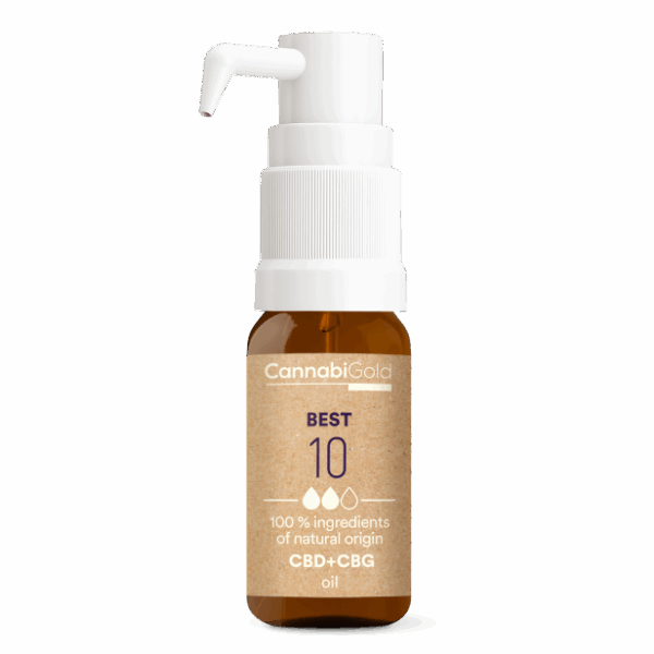 CannabiGold olaj Legjobb 10 % (9 % CBD