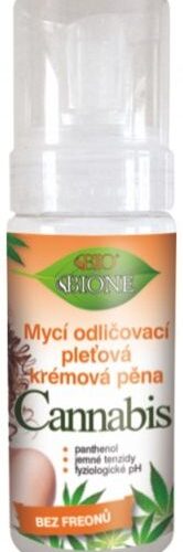 Bione Cannabis tisztító sminklemosó krémhab