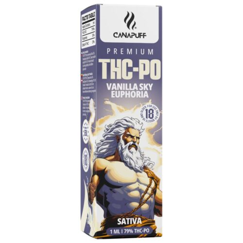 CanaPuff Eldobható Vape Pen Vanilla Sky Euphoria