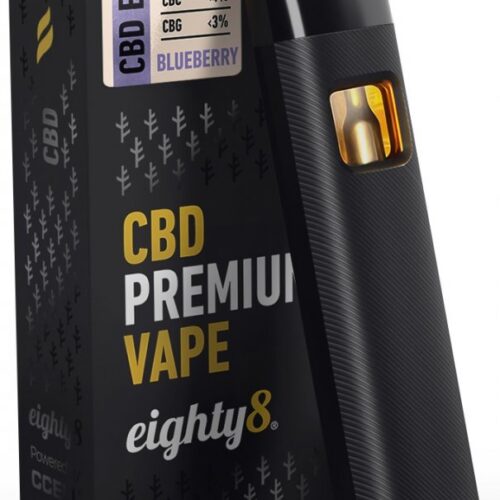 Eighty8 CBD Vape Pen Premium Blueberry