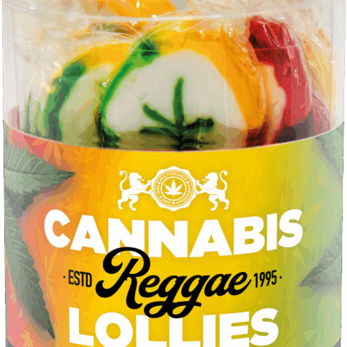 Cannabis Reggae Lollies - Ajándékdoboz (10 Nyalóka)