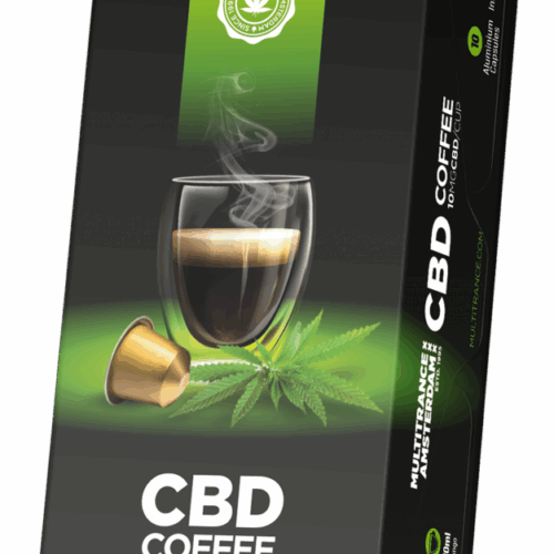 CBD kávé kapszula (10 mg CBD) - karton (10 doboz)