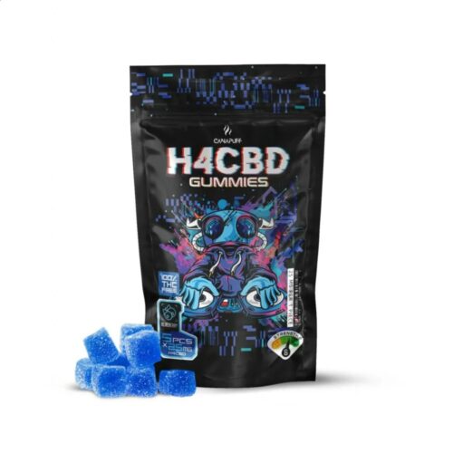 CanaPuff H4CBD Gummies Blueberry