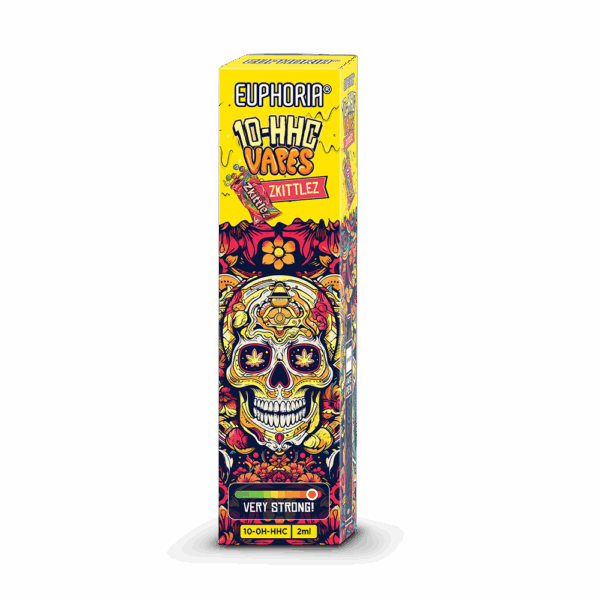 Euphoria 10-OH-HHC eldobható Vape Pen Zkittlez