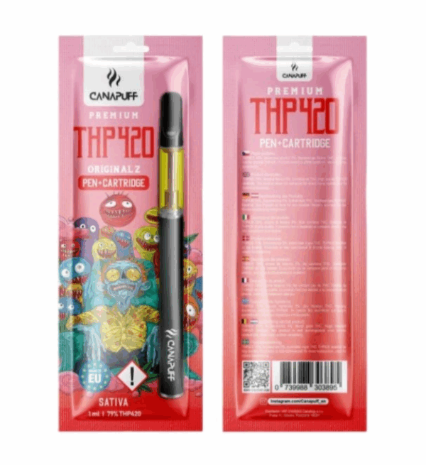 CanaPuff THP420 toll + kazetta eredeti Z