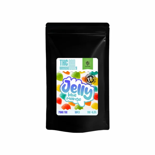 Czech CBD THC Odyssey Jelly Blue Mango