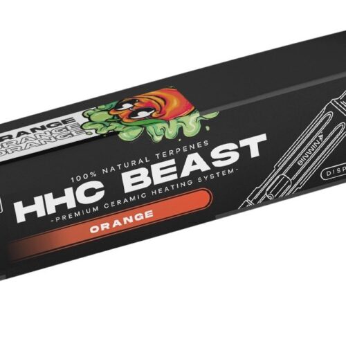 Czech CBD HHC Vape BEAST Orange