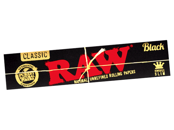 RAW Fekete óriás méret vékony papírok
