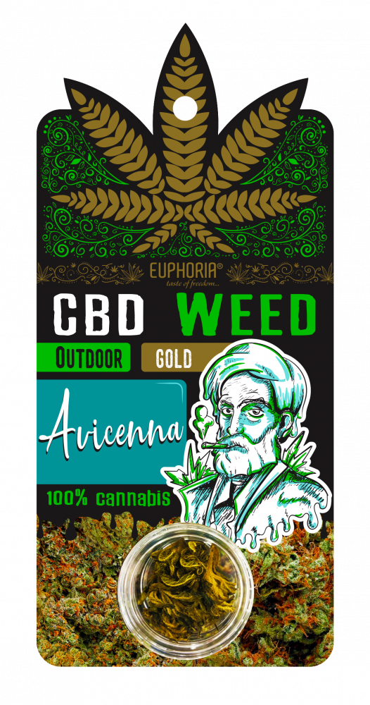 Euphoria CBD Weed Gold Avicenna Outdoor