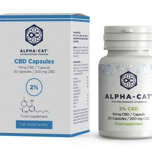 Alpha-CAT CBD kapszula 20x10 mg