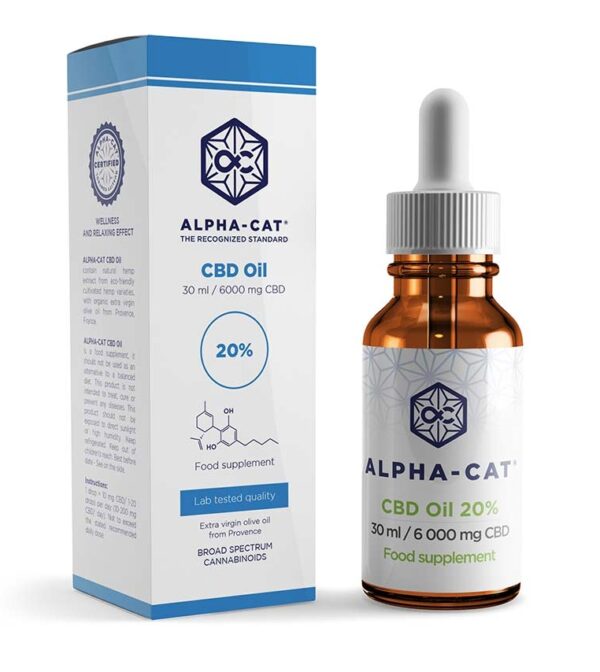 Alpha-CAT CBD olaj 20%