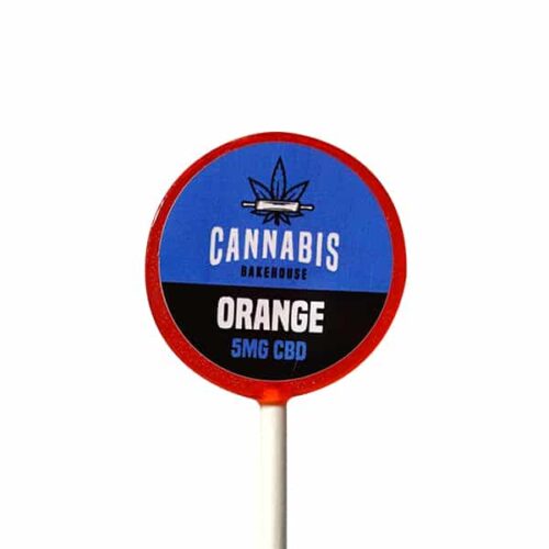 Cannabis Bakehouse CBD Lollypop - narancs