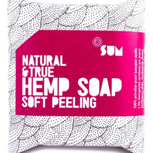 SUM kenderszappan lágy peeling Natural & True