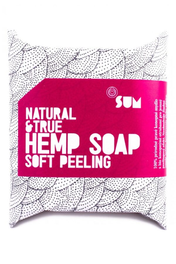 SUM kenderszappan lágy peeling Natural & True