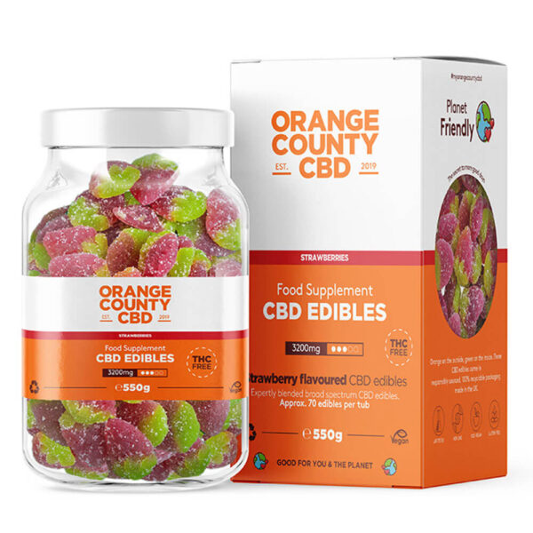 Orange County CBD Gumikás eper