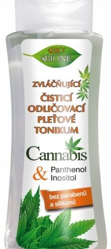 Bione Cannabis nyugtató és regeneráló sminklemosó arctonik