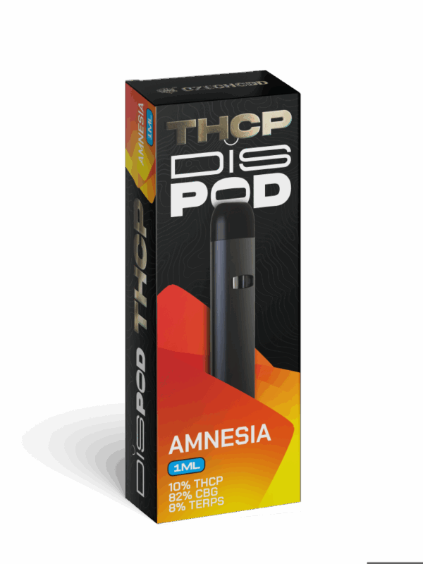 Czech CBD THCP Vape Pen disPOD Amnesia 10% THCP