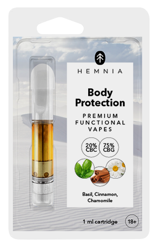Hemnia Cartridge Body Protection - 20% CBC