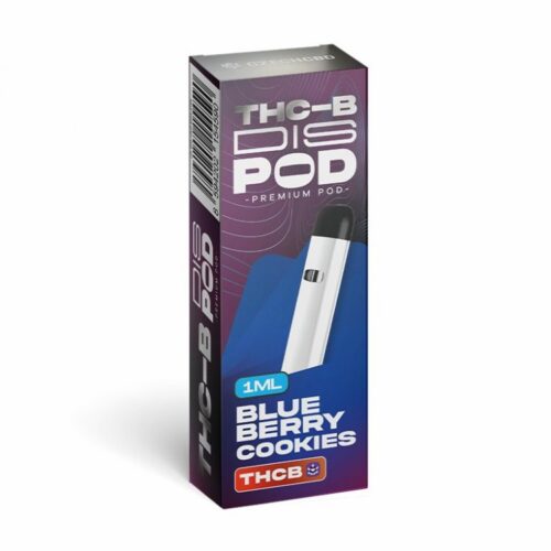 Czech CBD THCB Vape Pen disPOD Blueberry Cookies