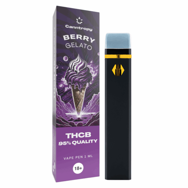 Canntropy THCB eldobható Vape Pen Berry Gelato