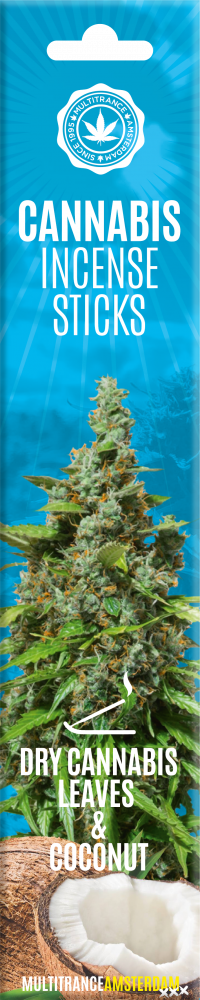 Cannabis tömjénrudak Dry Cannabis & Coconut