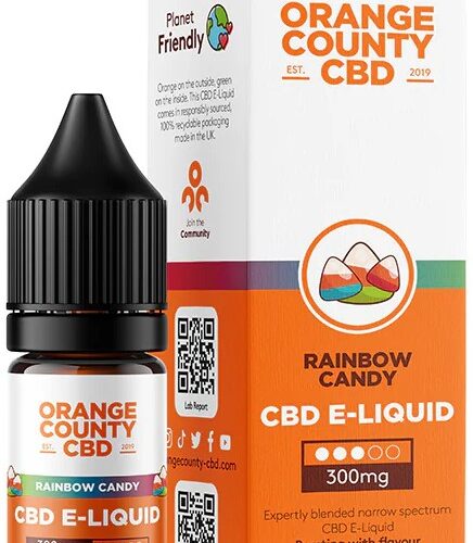 Orange County CBD E-Liquid Rainbow Candy