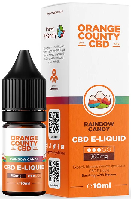 Orange County CBD E-Liquid Rainbow Candy